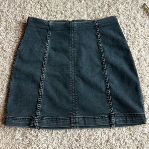 Free People Denim Skirt size 8